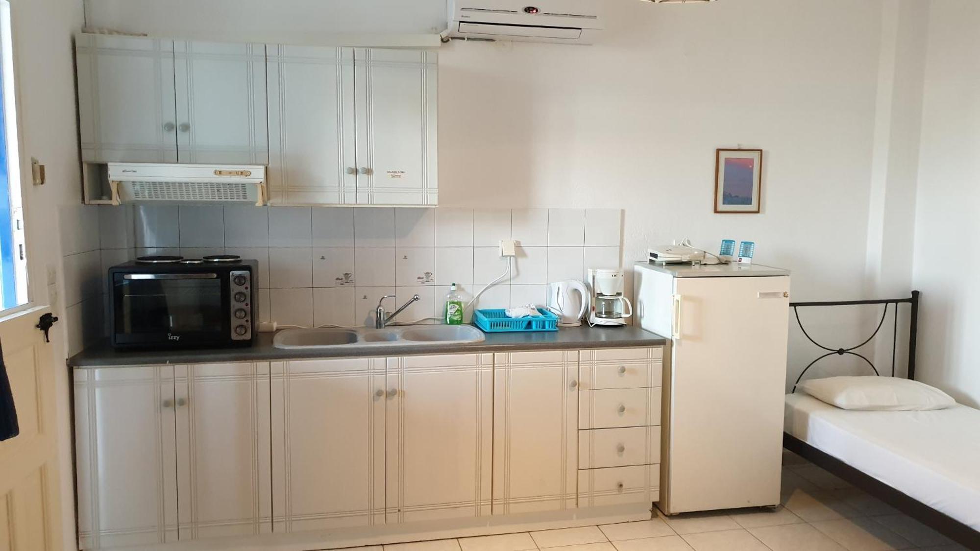 Appartement Galazio Kyma à Agios Ioannis  Chambre photo