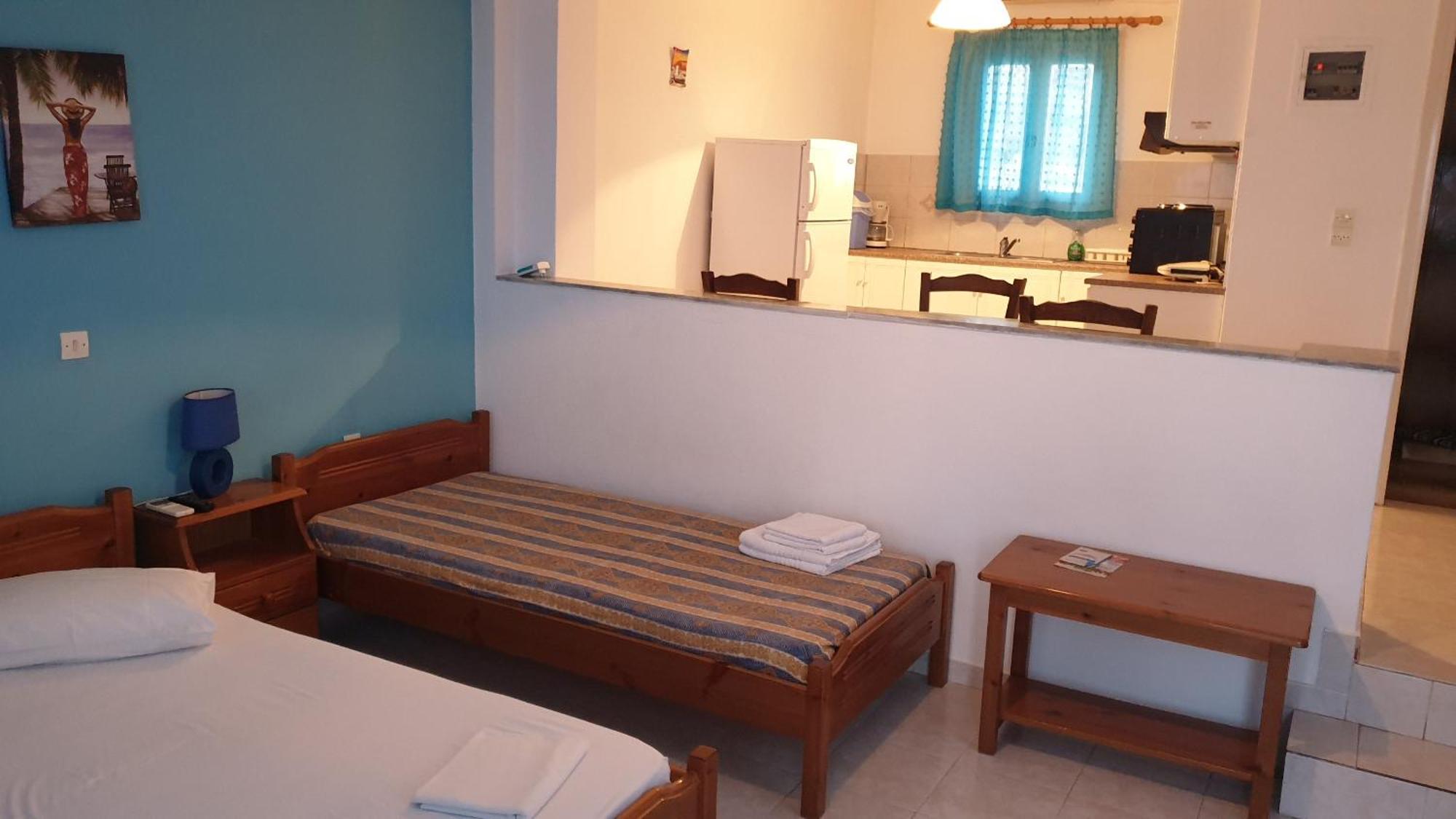 Appartement Galazio Kyma à Agios Ioannis  Chambre photo