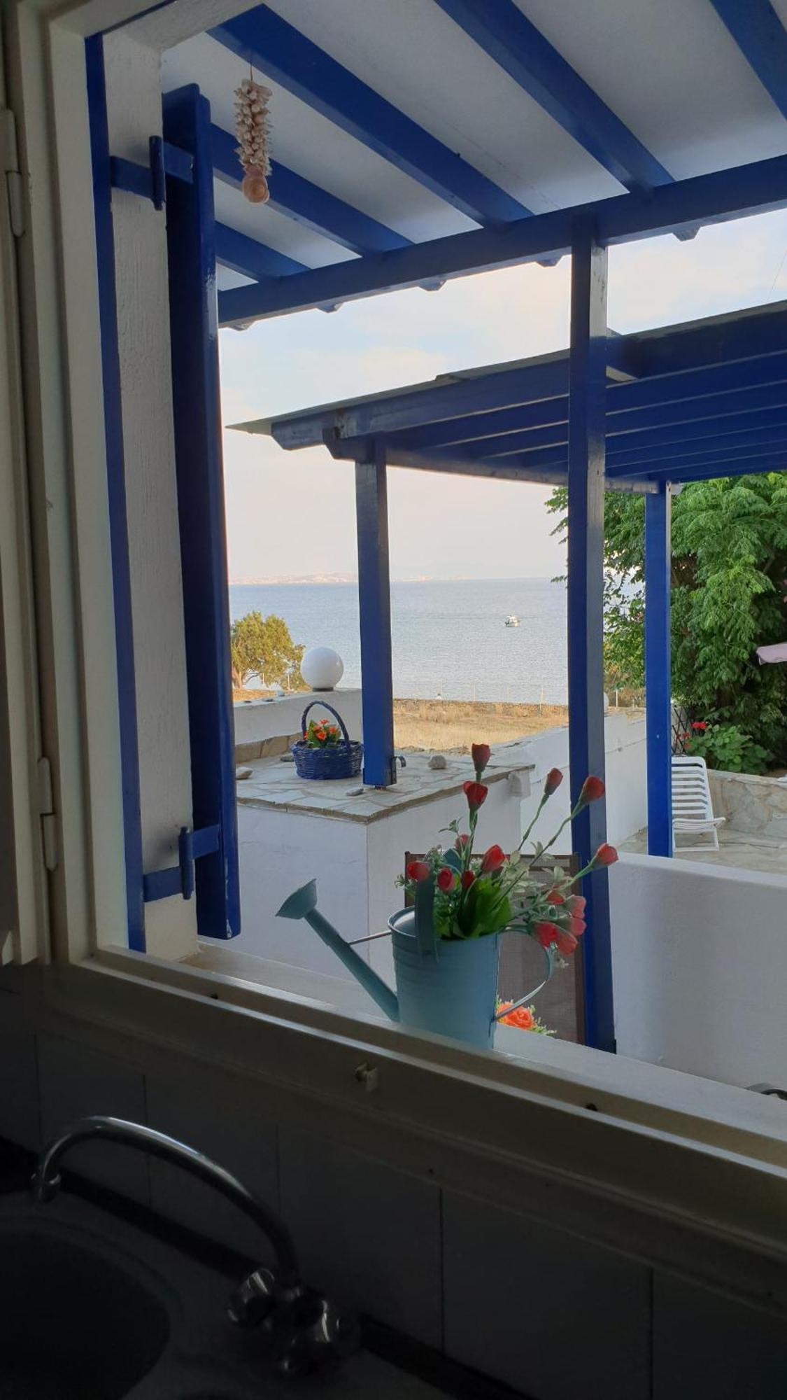 Appartement Galazio Kyma à Agios Ioannis  Chambre photo