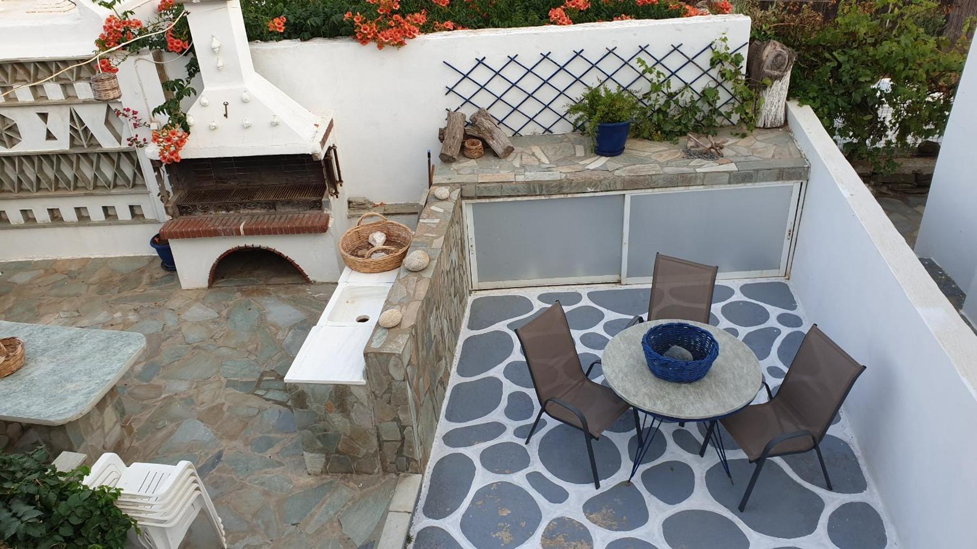 Appartement Galazio Kyma à Agios Ioannis  Chambre photo
